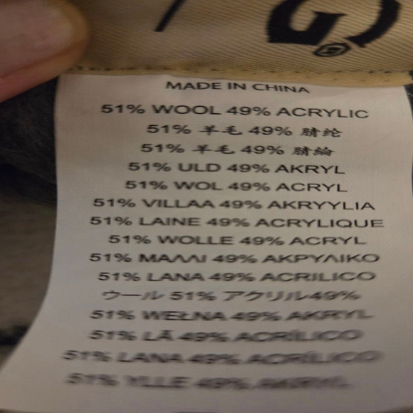 UGG Home Gray Chunky Knit Large Size Wool Throw Blanket - Picture 6 of 7